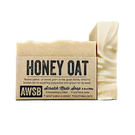 Honey Oat - Fragrance Free Soap Bar