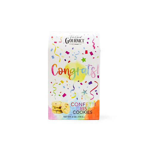 Congrats Confetti Cookies