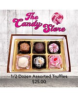 Half dozen Assorted truffles